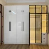 Tủ nhựa quần áo Ecoplast 6 cánh 1 kệ có kính cường lực EC-TNEC118