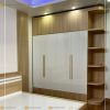 Tủ nhựa cao cấp Ecoplast4 cánh kịch trần âm tường EC-AR31