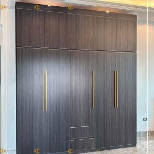 Tủ quần áo 5 cánh cao cấp kịch trần nhựa Ecoplast EC-AR4