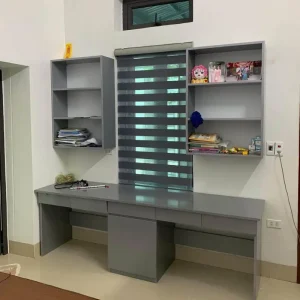 Bàn học nhựa đôi cao cấp cho bé vào lớp 1 Ecoplast EC-BHS13