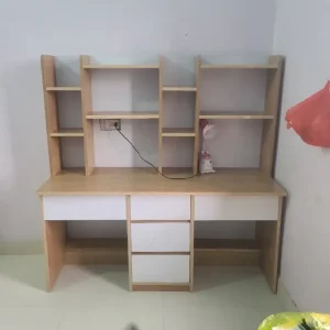 Bàn học sinh đôi nhựa Ecoplast giả gỗ EC-BHS09
