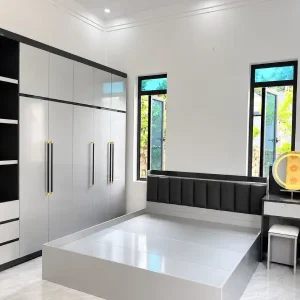Combo giường tủ bàn trang điểm nhựa Ecoplast cao cấp EC-CBPN09