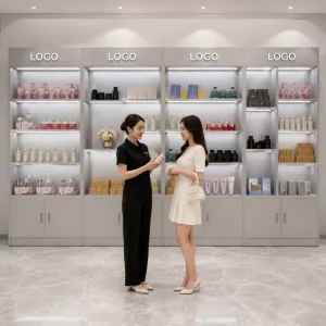 Kệ mỹ phẩm nhựa Ecoplast bán hàng EC-KMP05