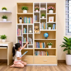 Kệ sách nhựa Ecoplast cho bé EC-KSN01