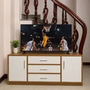 Kệ tivi nhựa Ecoplast che chân cầu thang EC-KTV10