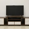 Kệ tivi nhựa giả gỗ Ecoplast đơn giản mà đẹp EC-KTV04