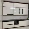Tủ bếp nhựa Ecoplast chữ I cho chung cư nhỏ EC-TBNI05