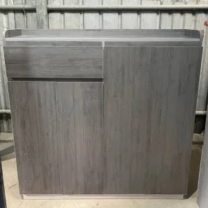 Tủ giầy dép 4 cánh nhựa Ecoplast giả gỗ EC-TGD05