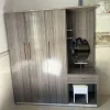 Tủ nhựa 3 cánh kết hợp bàn trang điểm Ecomi EC-ECM05