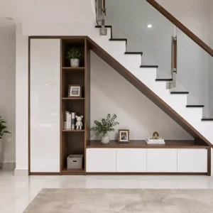 Tủ nhựa dưới chân cầu thang nhà ống Ecoplast EC-TCT03