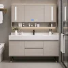 Tủ nhựa lavabo Ecoplast cho khách sạn/homestay EC-LVB07