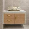 Tủ nhựa lavabo vân gỗ Ecoplast EC-LVB04