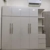 Tủ nhựa quần áo 4 cánh 1 kệ kịch trần Ecomi EC-ECM08