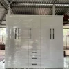 Tủ nhựa quần áo 5 cánh 3 ngăn kéo Ecomi EC-ECM06