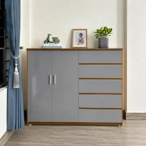Tủ quần áo nhựa trẻ em 5 tầng Ecoplast EC-TTE07
