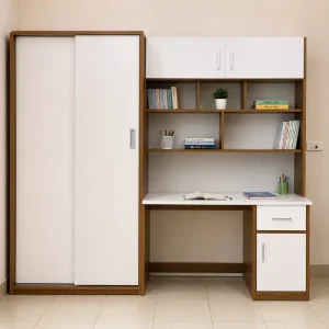 Tủ quần áo nhựa trẻ em liền giá sách Ecoplast EC-TTE10