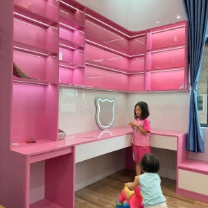 Bàn học sinh góc chữ L cho 2 người nhựa Ecoplast EC-BHS20