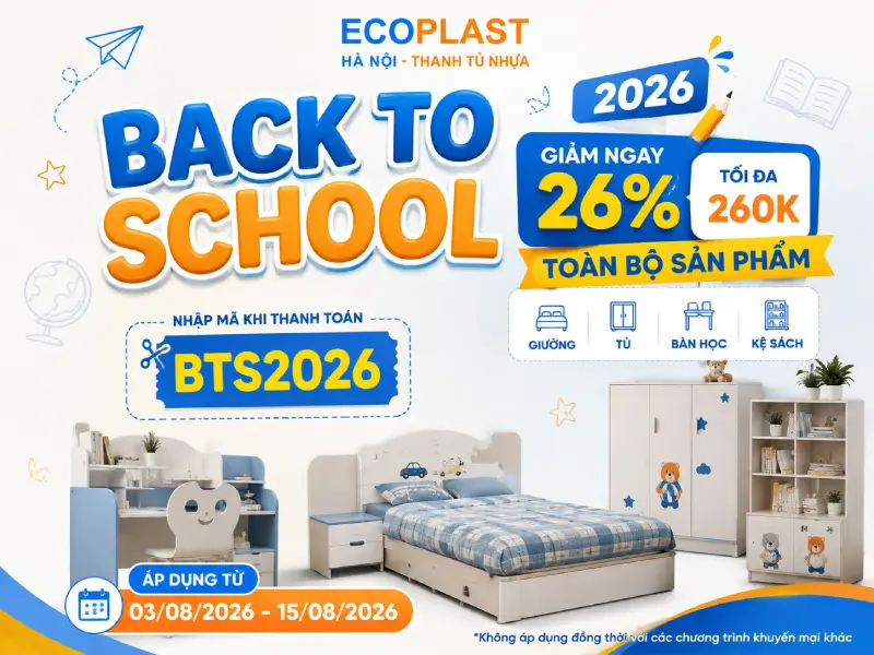 Khuyến mại Back to School 2026