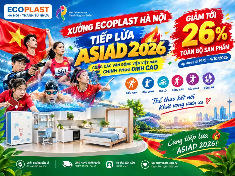 Ưu đãi Tiếp lửa Đoàn Thể thao Việt Nam ASIAD 2026