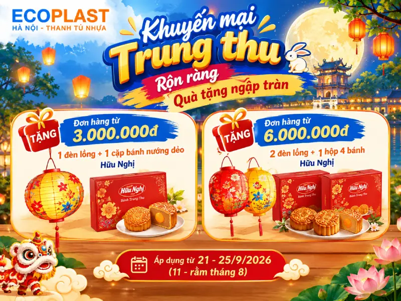 Rước đèn rộn ràng Quà tặng ngập tràn