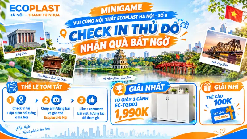 Minigame Vui cùng Nội thất Ecoplast Hà Nội số 9