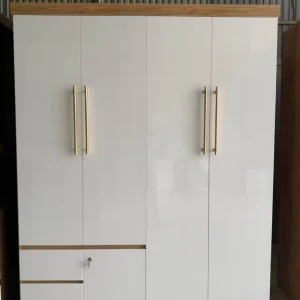 Tủ nhựa quần áo Ecoplast 4 cánh mở thấp EC-TNEC124